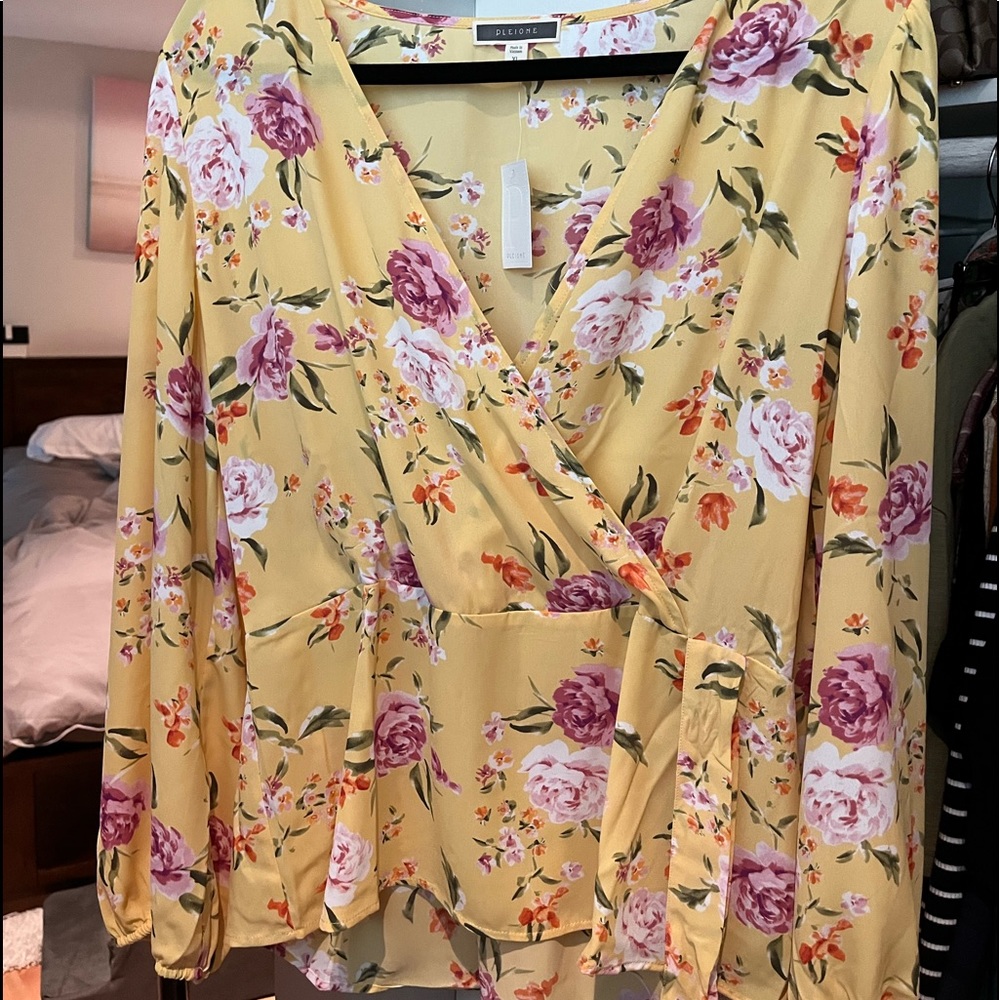 Super cute sheer blouse - never worn!